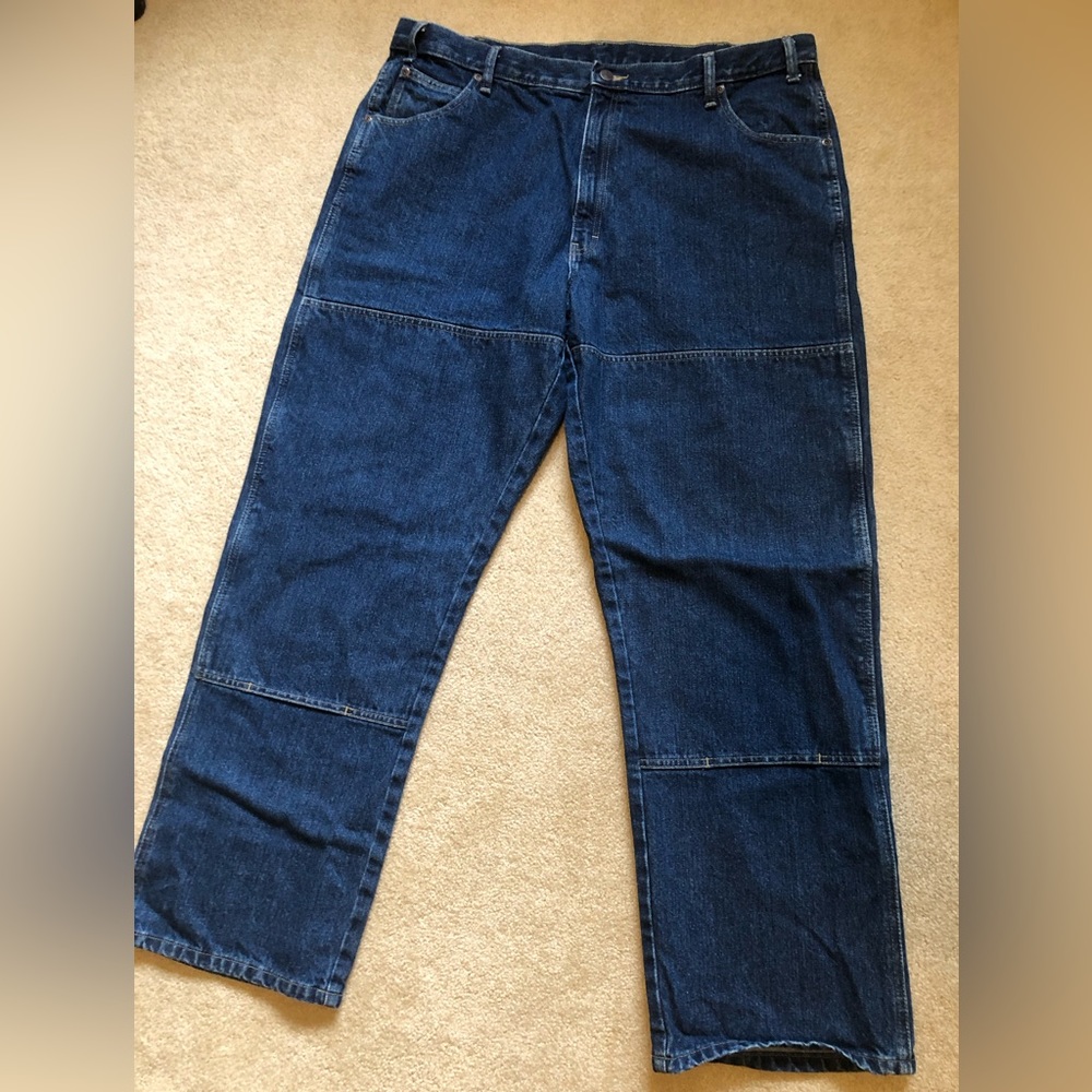 Dickies Relaxed Fit Double Knee Jeans 40X32